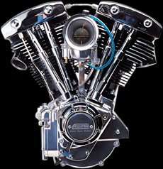Shovel Harley-Davidson style engine